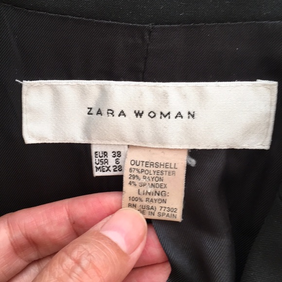 Zara black blazer US size 6 or European size 38 - Picture 5 of 5